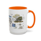 Indiana Dunes National Park Coffee Mug | Indiana Lake Michigan Beach Gift | Accent Color Ceramic 11oz 15oz