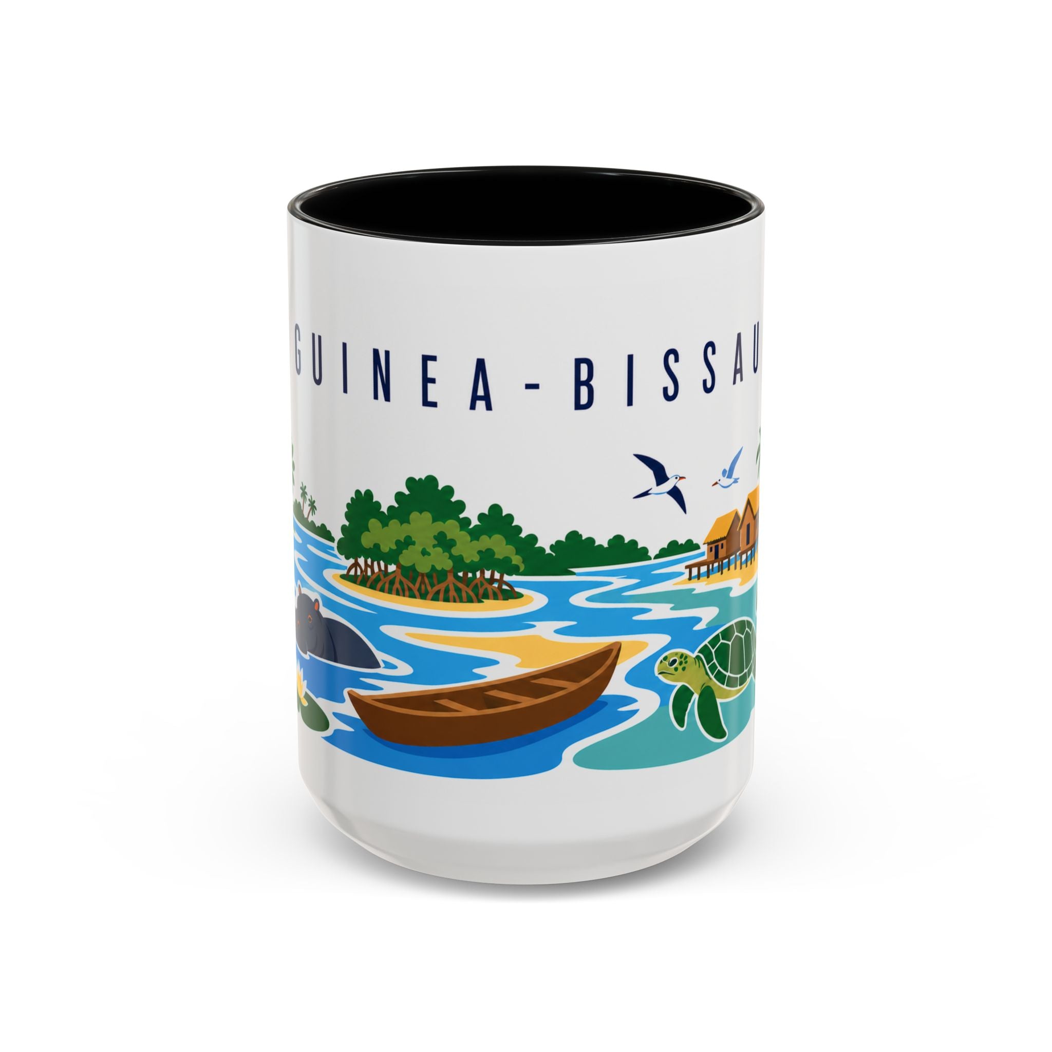 Guinea-Bissau Coffee Mug | Travel Souvenir Accent Mug | Country Gift Ceramic Cup 11oz 15oz