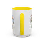Fez Coffee Mug | Postage Stamp Collage Mug | Travel Souvenir Accent Cup 11oz 15oz