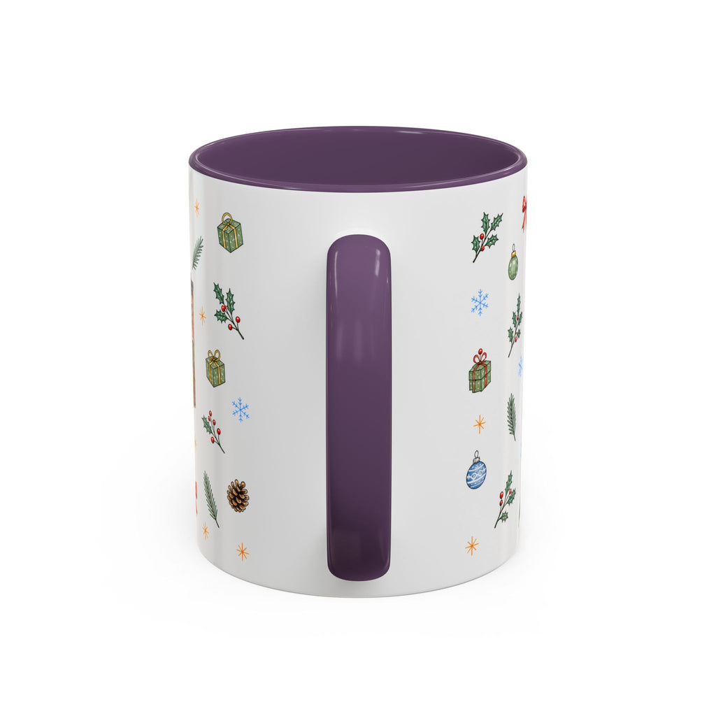 New York City Christmas Mug | Watercolor City Souvenir | Ceramic Coffee Cup