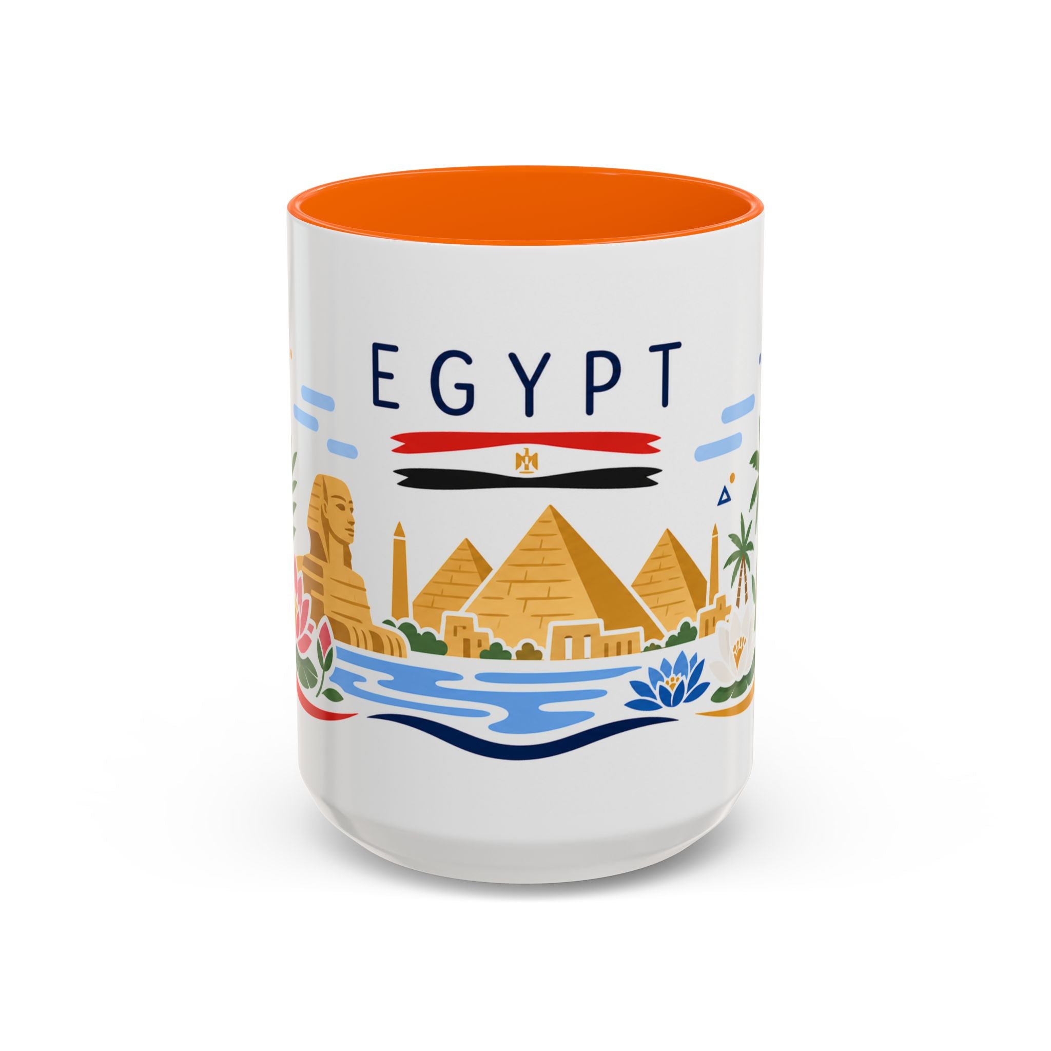 Egypt Coffee Mug | Travel Souvenir Accent Mug | Country Gift Ceramic Cup 11oz 15oz