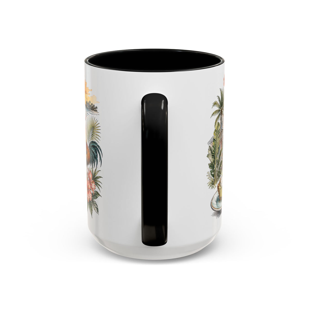 Key West Coffee Mug | United States Travel Souvenir | Vintage Illustrated City Gift | 11 oz 15 oz Accent Mug