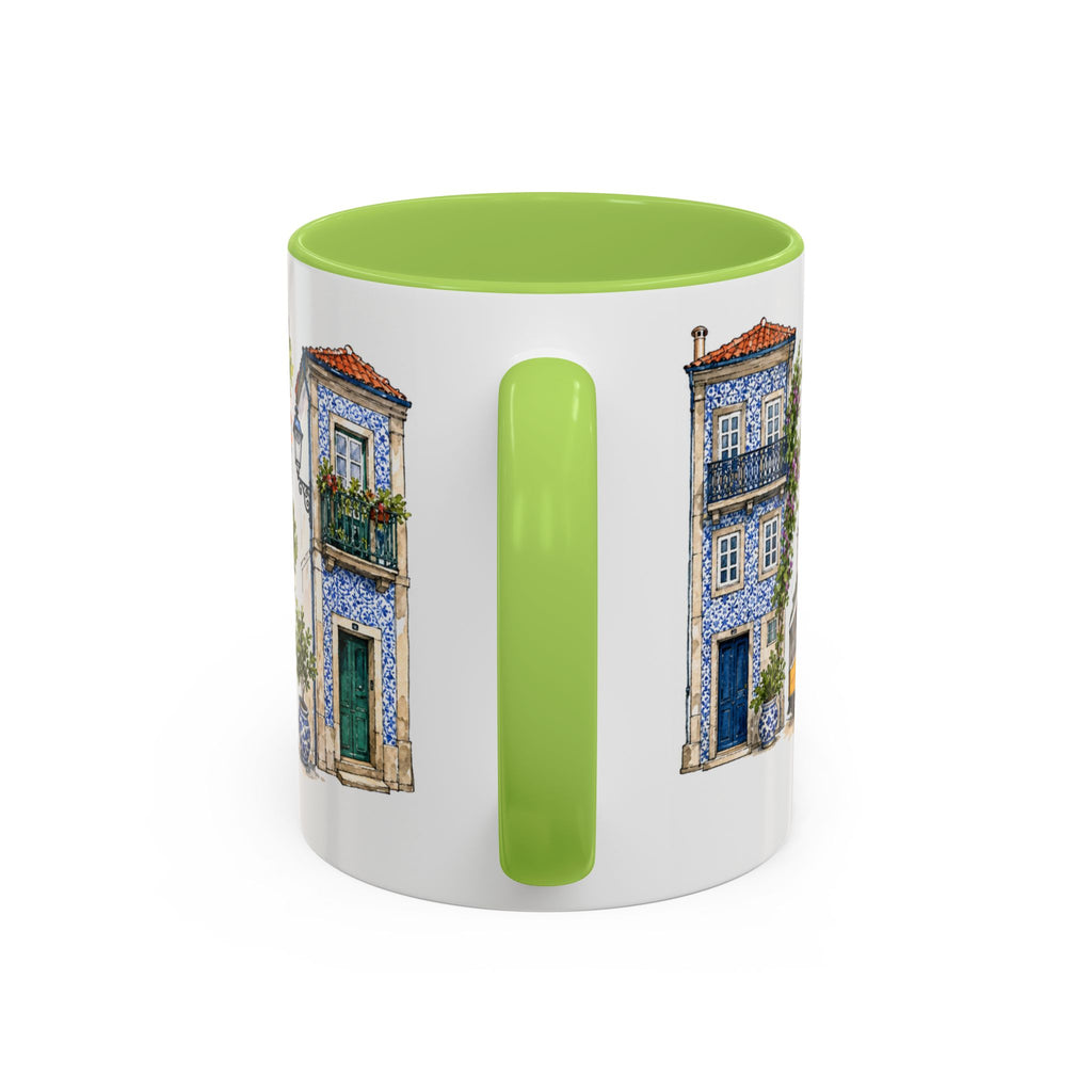 Porto Illustrated Travel Mug | City Souvenir Accent Coffee Mug | 11oz 15oz Ceramic Cup