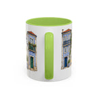 Porto Illustrated Travel Mug | City Souvenir Accent Coffee Mug | 11oz 15oz Ceramic Cup