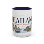 Thailand Home Country Mug | Moving Away Gift | Long Distance Friendship | 11 oz 15 oz Accent Mug