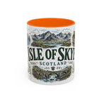 Isle of Skye Mug, Scotland Travel Souvenir, Bucket List Gift, Accent Ceramic Coffee Mug 11oz 15oz