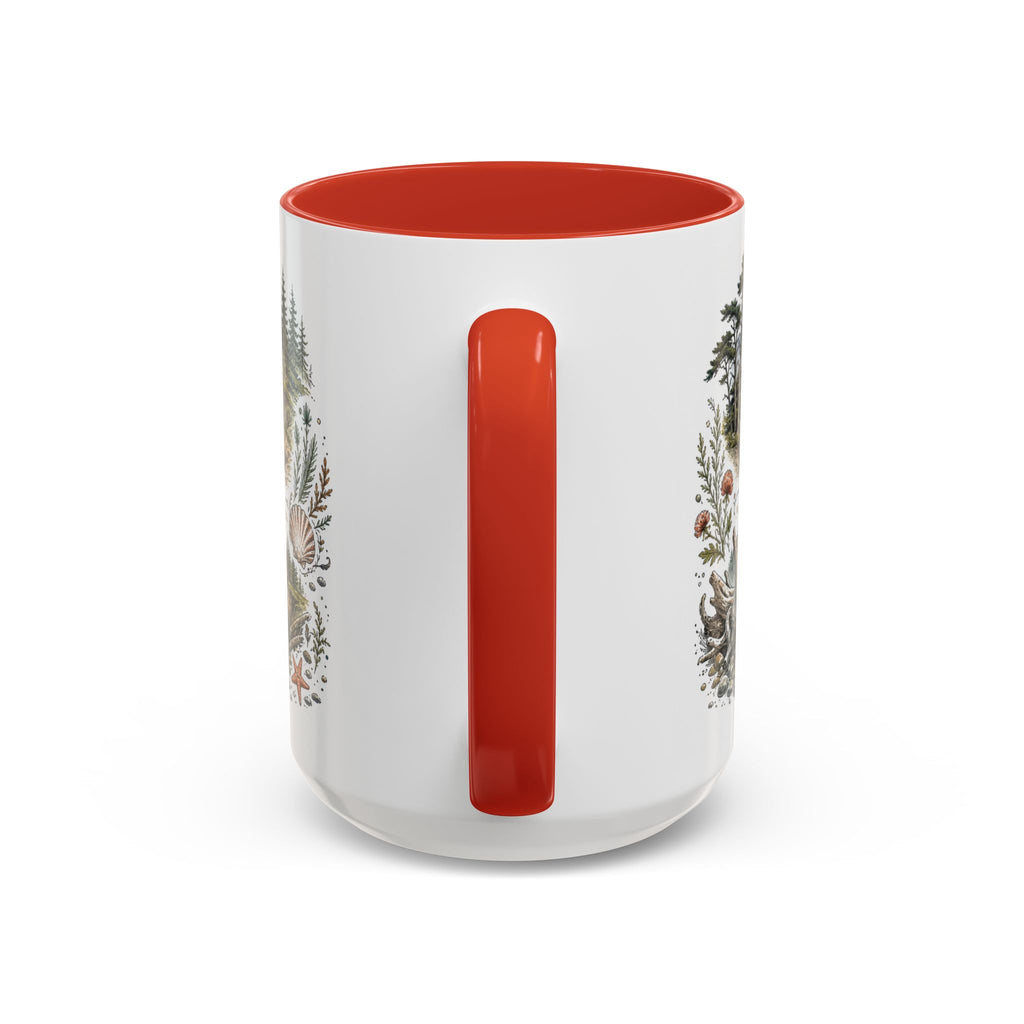 Oregon Coast Mug, Pacific Northwest Travel Souvenir, Bucket List Gift, Accent Ceramic Coffee Mug 11oz 15oz