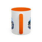 Glacier Bay National Park Coffee Mug | Solid Color Block Park Souvenir | 11oz 15oz Accent Mug