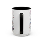 Stars and Stripes Forever Coffee Mug | Patriotic 4th of July Gift | Accent Color Ceramic 11oz 15oz