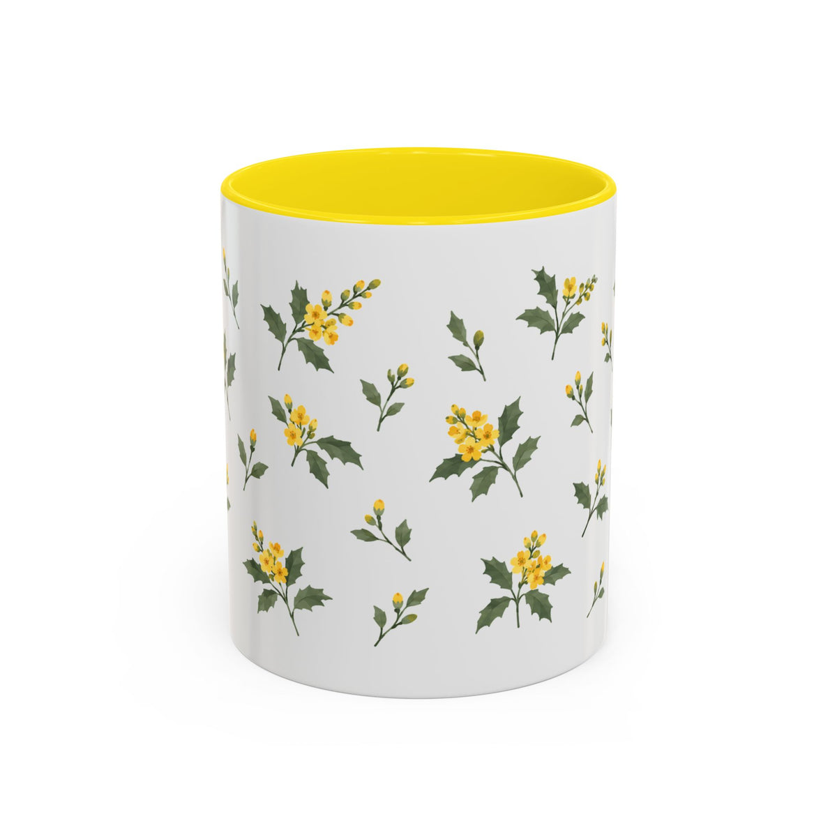 Oregon Oregon Grape Mug, State Flower Floral Coffee Cup, 11oz Botanical Gift