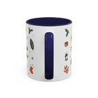 Honolulu Christmas Mug | Watercolor City Souvenir | Ceramic Coffee Cup (11oz 15oz)