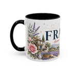 France Home Country Mug | Moving Away Gift | Long Distance Friendship | 11 oz 15 oz Accent Mug