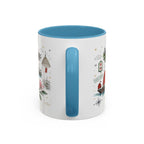 Hong Kong Coffee Mug | Asia Souvenir Travel Gift | Accent Color Ceramic 11oz 15oz