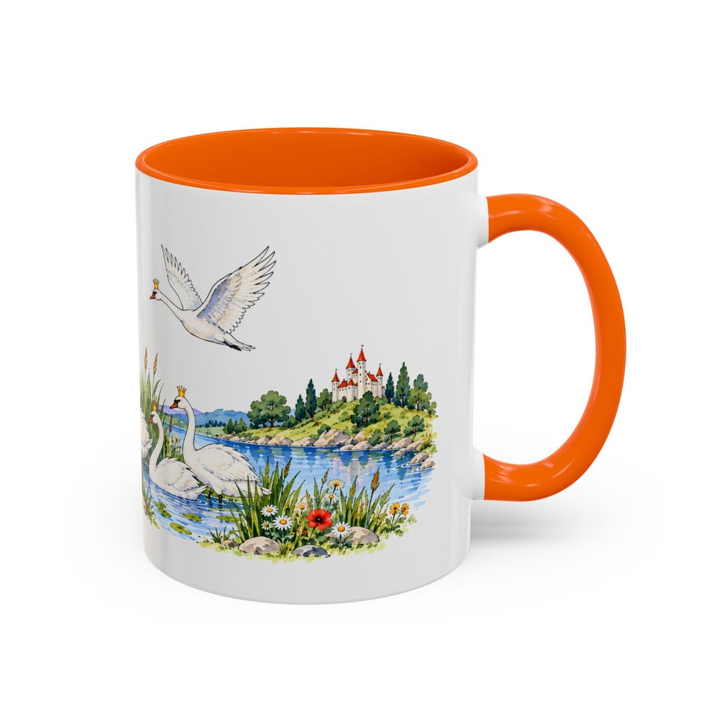 The Wild Swans Mug | Storybook Fairy Tale Accent Coffee Mug | EveryLegend