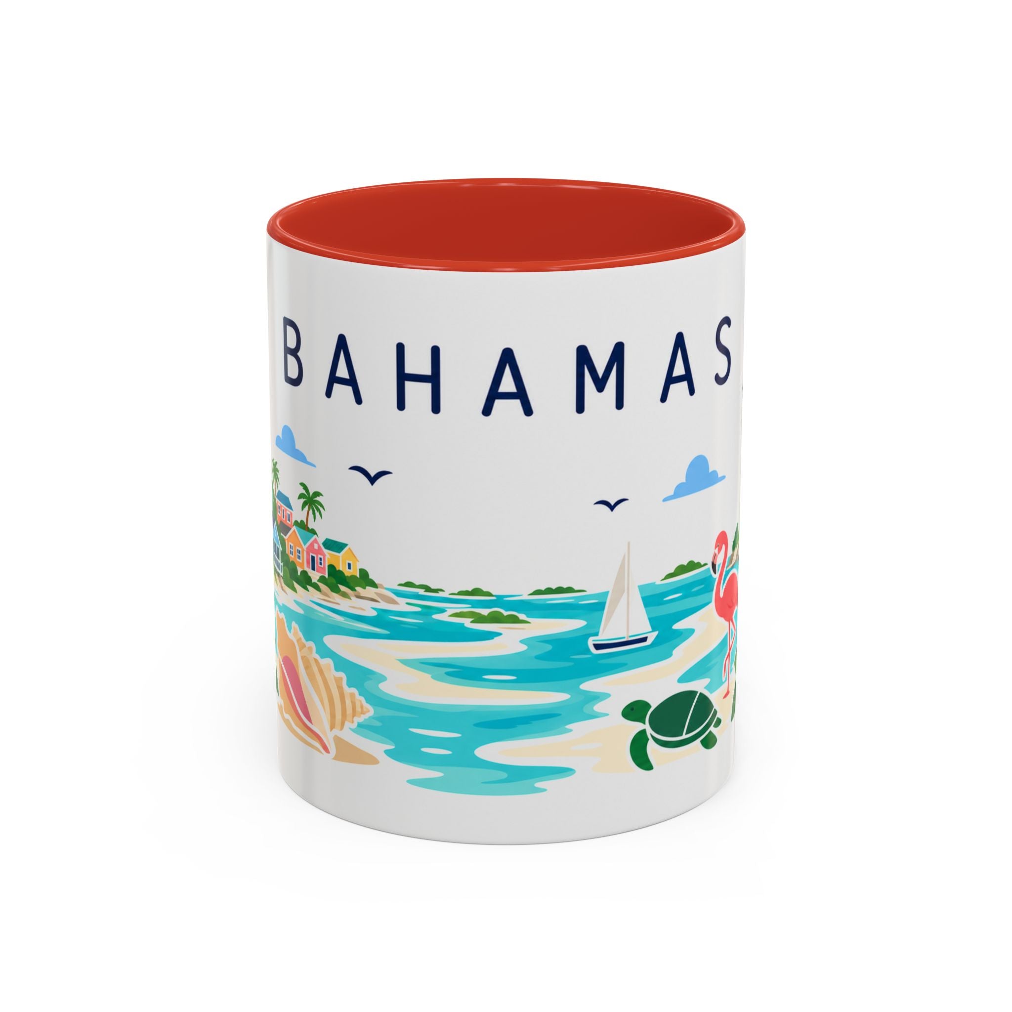 Bahamas Coffee Mug | Travel Souvenir Accent Mug | Country Gift Ceramic Cup 11oz 15oz