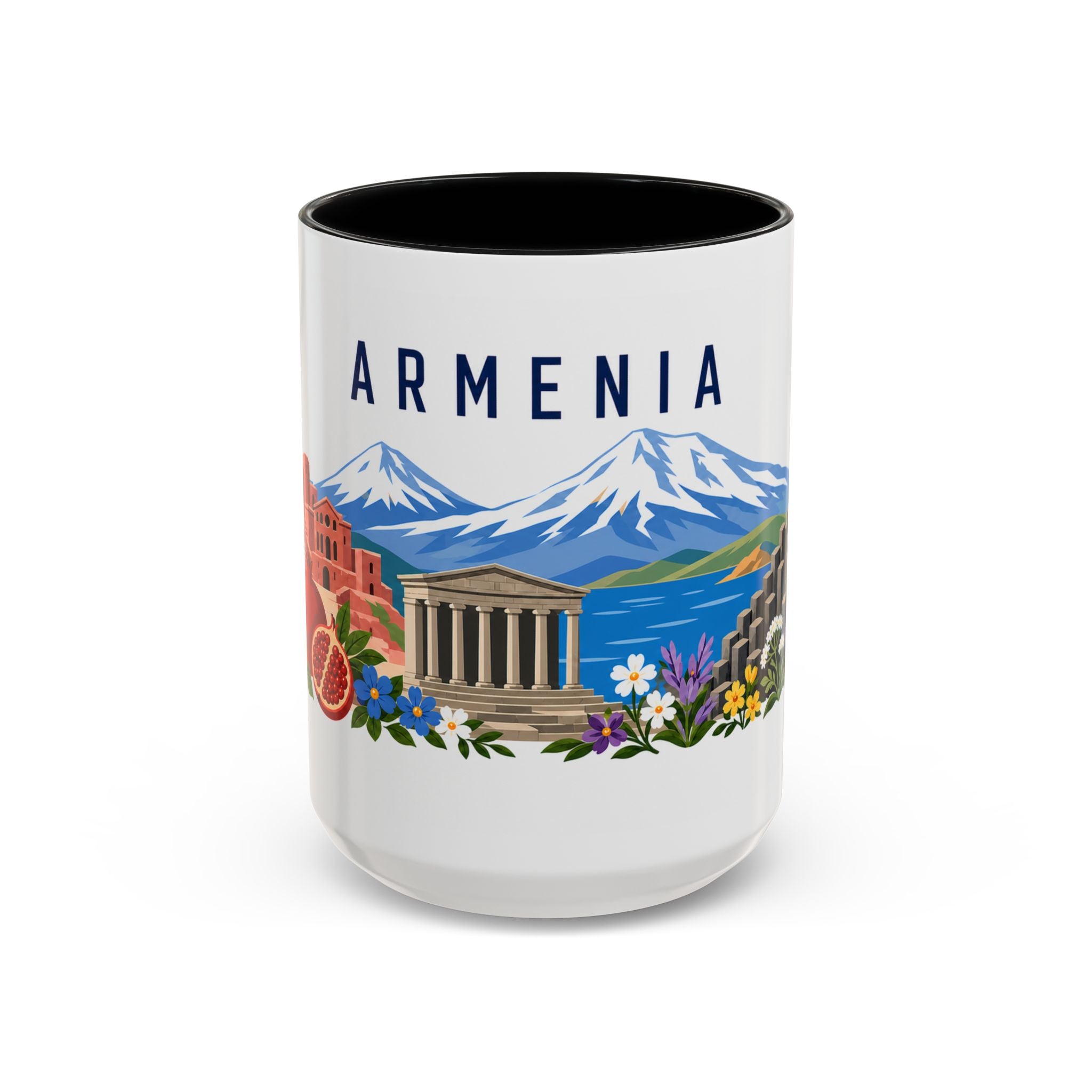 Armenia Coffee Mug | Travel Souvenir Accent Mug | Country Gift Ceramic Cup 11oz 15oz