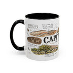Capitol Reef National Park Coffee Mug | Utah Sandstone Canyon Hiking Gift | Accent Color Ceramic 11oz 15oz