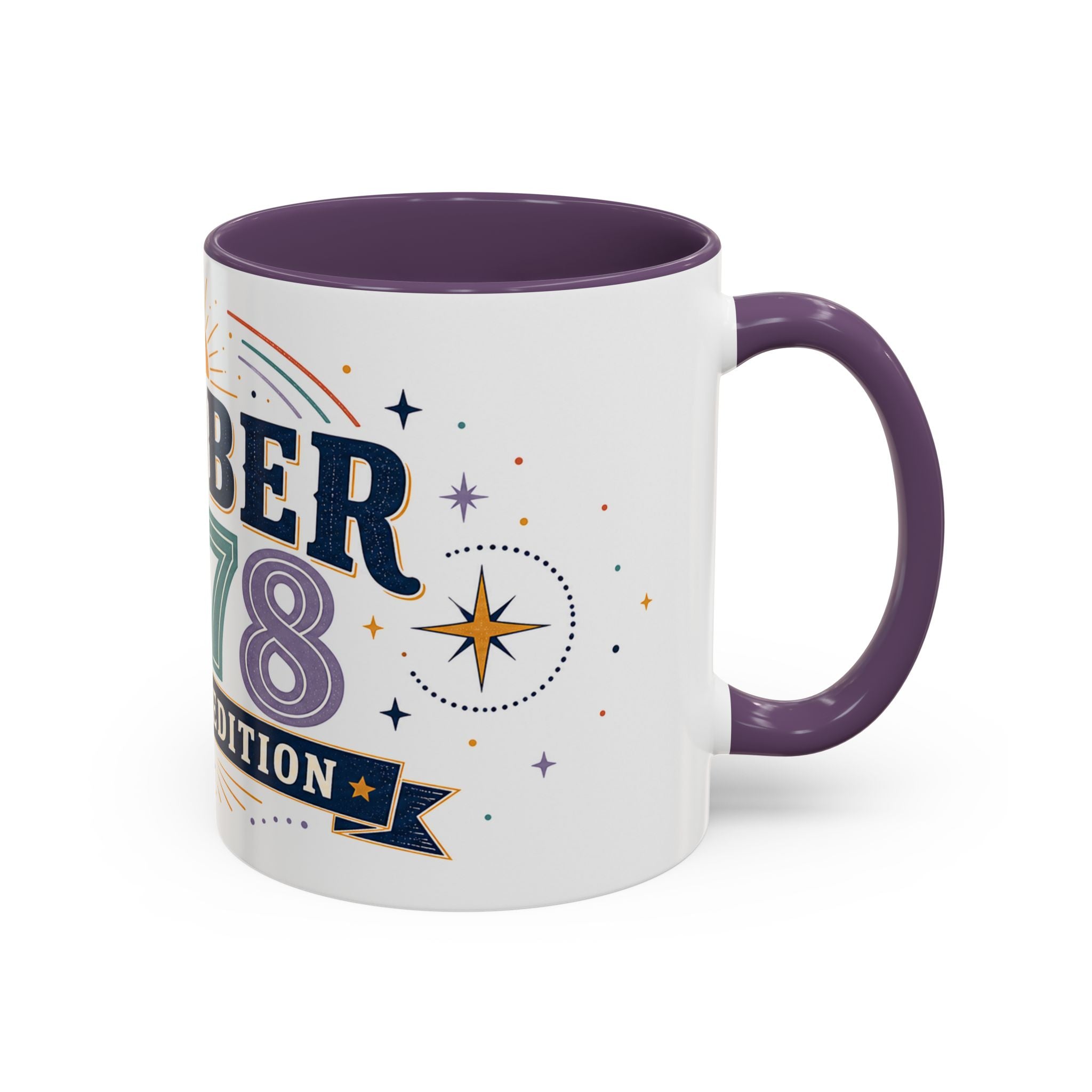 Custom Birthday Mug | Celestial Retro Design, Limited Edition (11oz or 15oz)