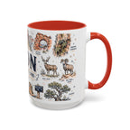 Zion National Park Coffee Mug | Hiking Camping Nature Gift | Accent Color Ceramic 11oz 15oz