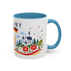 Germany Coffee Mug | Travel Souvenir Accent Mug | Country Gift Ceramic Cup 11oz 15oz