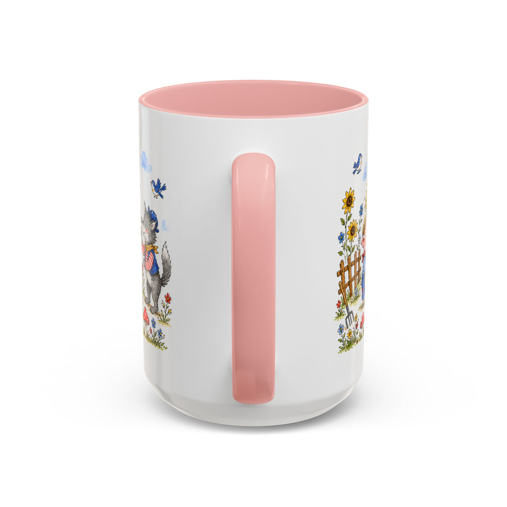 Three Little Pigs Mug | Storybook Fairy Tale Accent Coffee Mug | EveryLegend