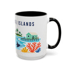Cocos (Keeling) Islands Coffee Mug | Travel Souvenir Accent Mug | Country Gift Ceramic Cup 11oz 15oz