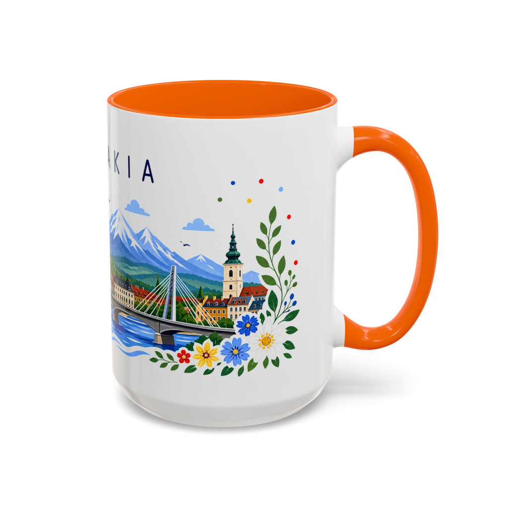 Slovakia Coffee Mug | Travel Souvenir Accent Mug | Place Gift Ceramic Cup 11oz 15oz