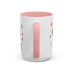 Thanksgiving Mug | Country Harvest Watercolor Gift | Pumpkin Scarecrow Accent Cup 11oz 15oz