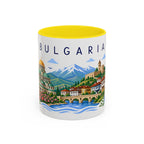 Bulgaria Coffee Mug | Travel Souvenir Accent Mug | Place Gift Ceramic Cup 11oz 15oz