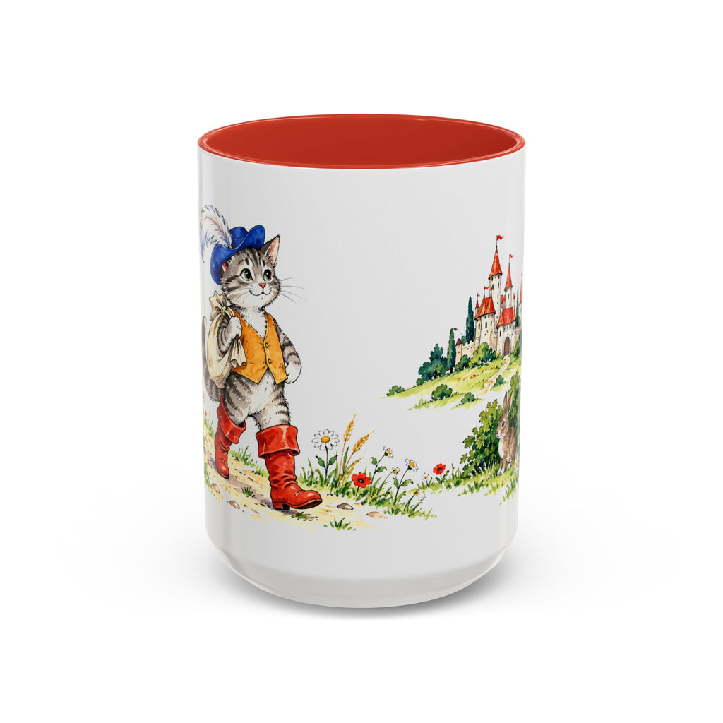 Puss in Boots Mug | Storybook Fairy Tale Accent Coffee Mug | EveryLegend