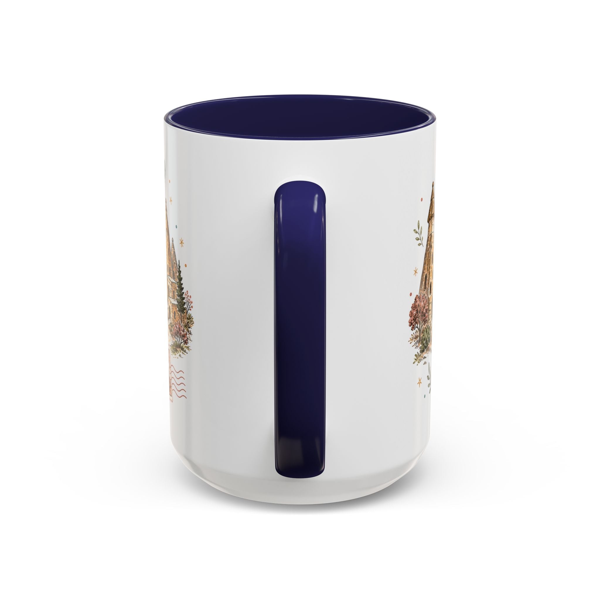 Cappadocia Coffee Mug | Travel Destination Souvenir Gift | Accent Color Ceramic 11oz 15oz