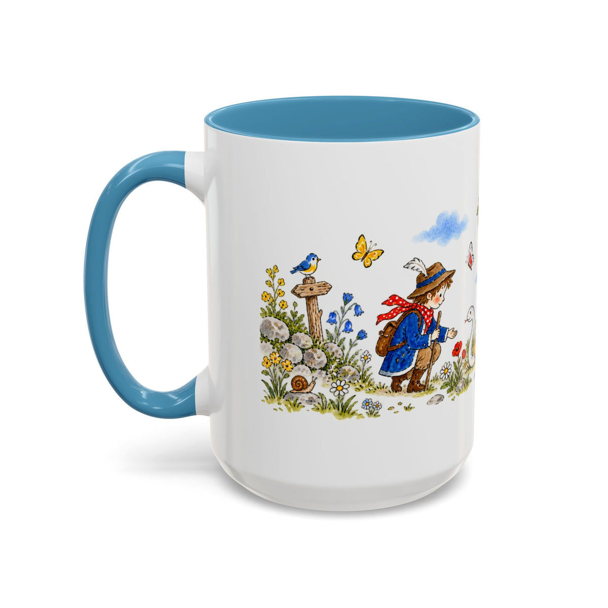 The White Snake Mug | Storybook Fairy Tale Accent Coffee Mug | EveryLegend
