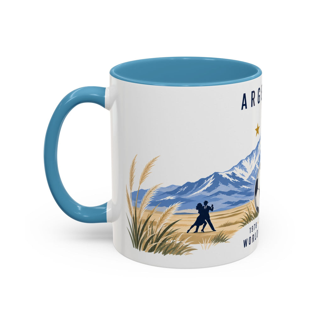 Argentina World Champions Mug | Three Time Soccer Champion Gift | Argentine Football Fan Cup | 1978–2022 | 11oz 15oz