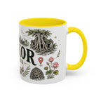 Angkor Coffee Mug | Travel Destination Souvenir Gift | Accent Color Ceramic 11oz 15oz