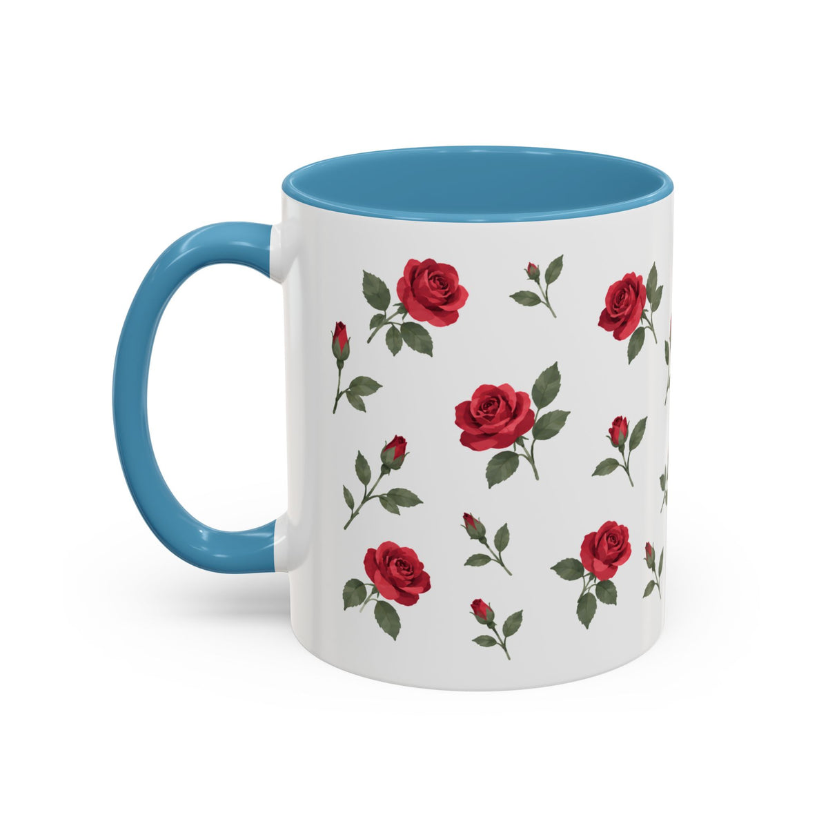Oklahoma Oklahoma Rose Mug, State Flower Floral Coffee Cup, 11oz Botanical Gift