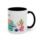 Curaçao Coffee Mug | Travel Souvenir Accent Mug | Country Gift Ceramic Cup 11oz 15oz