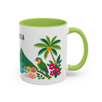 Saint Lucia Coffee Mug | Travel Souvenir Accent Mug | Country Gift Ceramic Cup 11oz 15oz