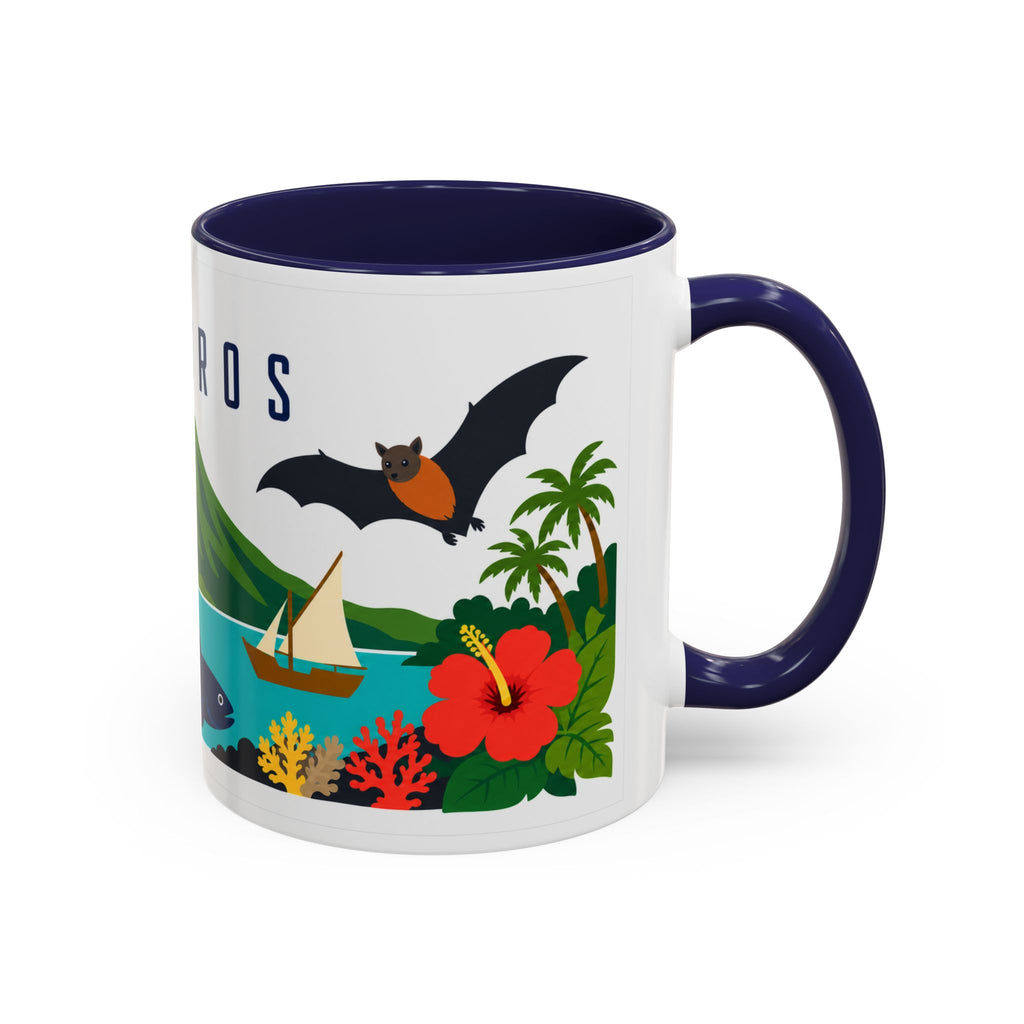 Comoros Coffee Mug | Travel Souvenir Accent Mug | Country Gift Ceramic Cup 11oz 15oz