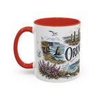 Orkney Islands Mug, Scotland Travel Souvenir, Bucket List Gift, Accent Ceramic Coffee Mug 11oz 15oz