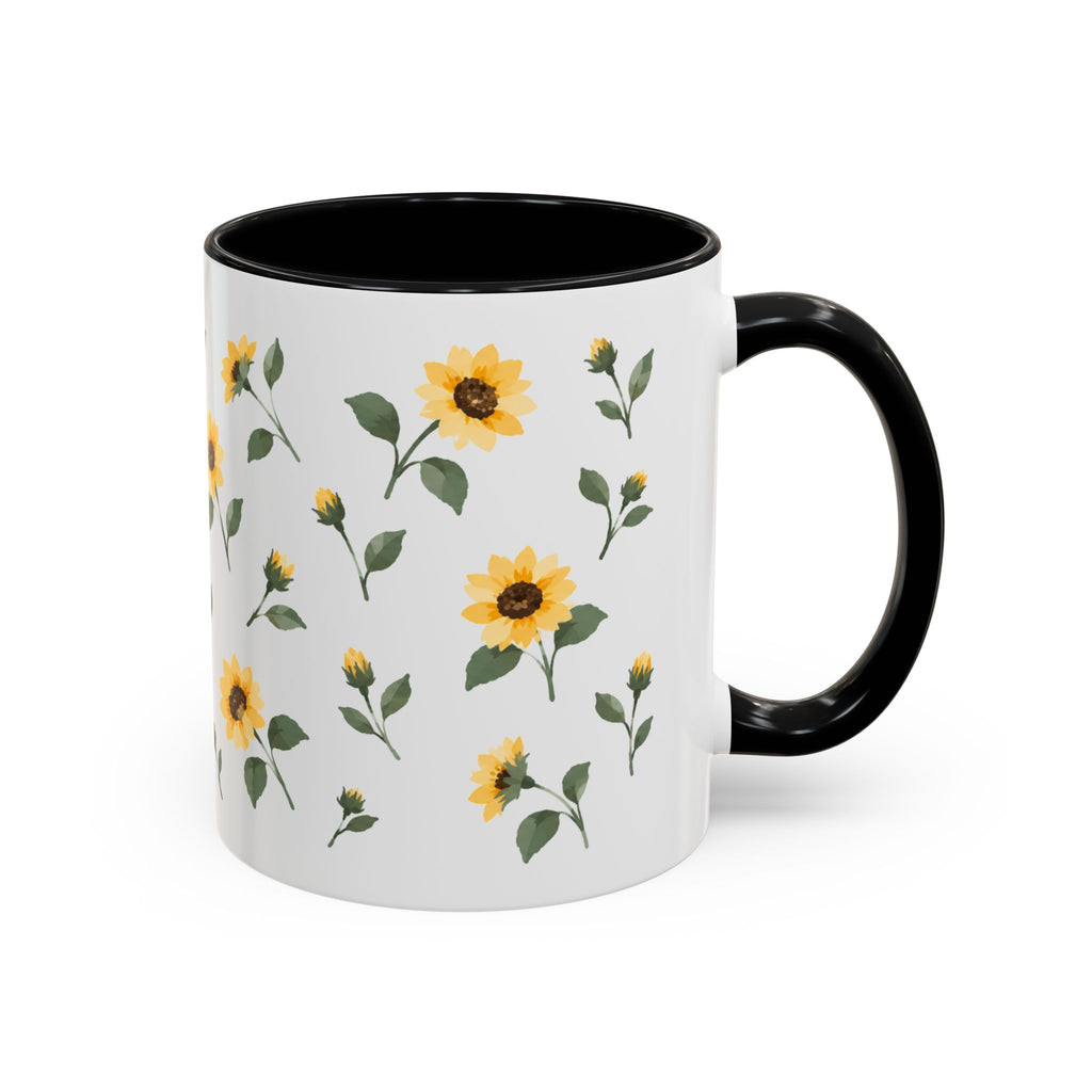 Kansas Sunflower Mug, State Flower Floral Coffee Cup, 11oz Botanical Gift