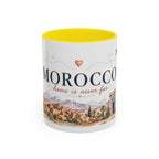Morocco Home Country Mug | Moving Away Gift | Long Distance Friendship | 11 oz 15 oz Accent Mug