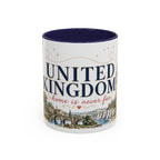 United Kingdom Home Country Mug | Moving Away Gift | Long Distance Friendship | 11 oz 15 oz Accent Mug
