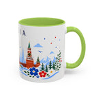 Russia Coffee Mug | Travel Souvenir Accent Mug | Place Gift Ceramic Cup 11oz 15oz