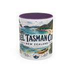 Abel Tasman Coast Mug, New Zealand Travel Souvenir, Bucket List Gift, Accent Ceramic Coffee Mug 11oz 15oz