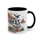 Sedona Red Rocks Mug, Arizona Travel Souvenir, Bucket List Gift, Accent Ceramic Coffee Mug 11oz 15oz
