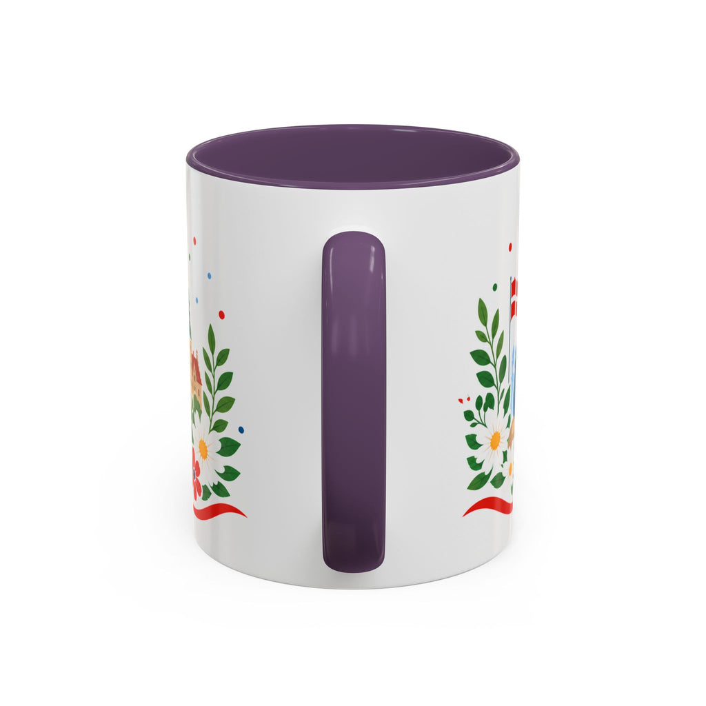 Denmark Coffee Mug | Travel Souvenir Accent Mug | Country Gift Ceramic Cup 11oz 15oz
