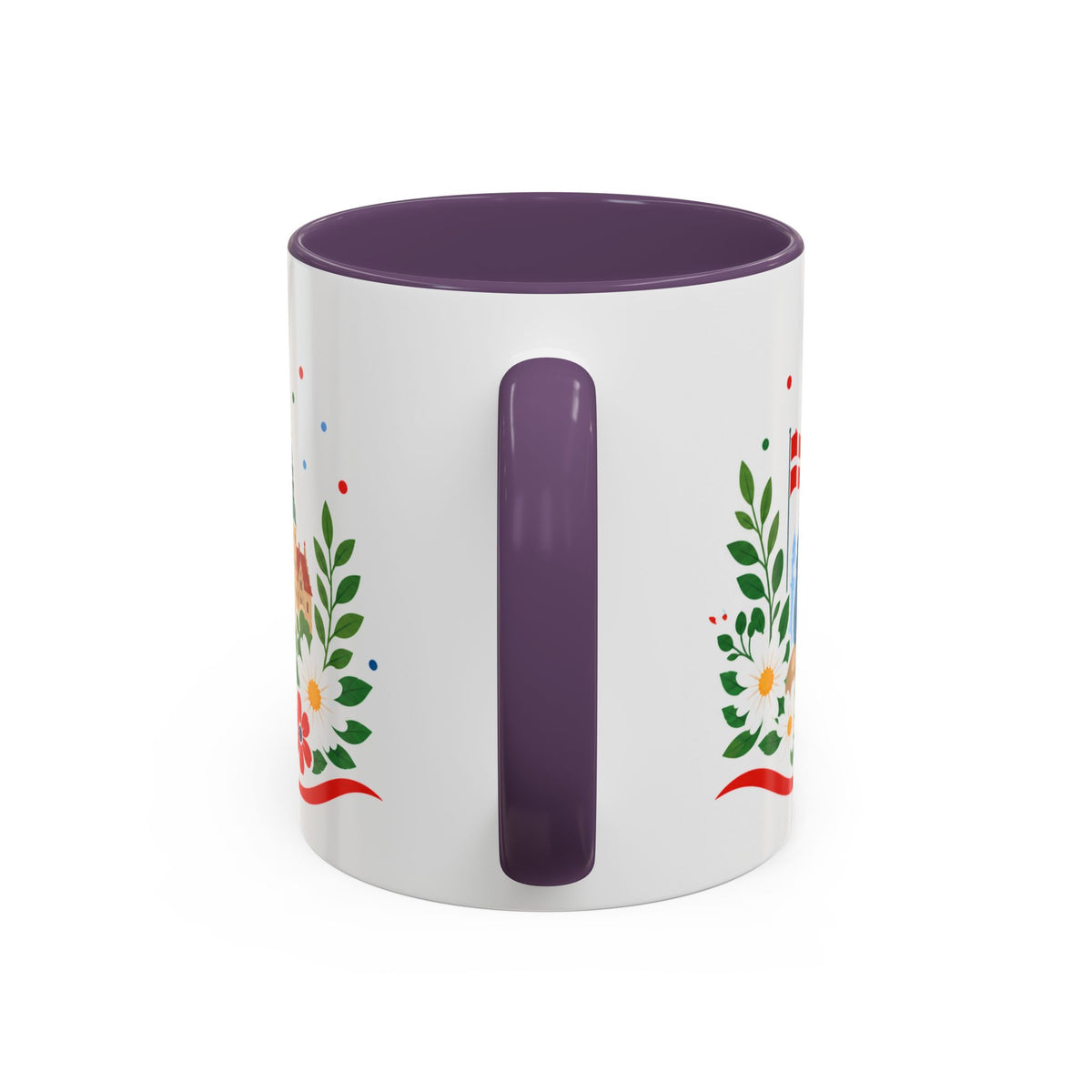 Denmark Coffee Mug | Travel Souvenir Accent Mug | Country Gift Ceramic Cup 11oz 15oz