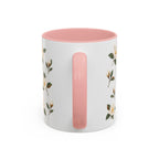Mississippi Magnolia Mug, State Flower Floral Coffee Cup, 11oz Botanical Gift