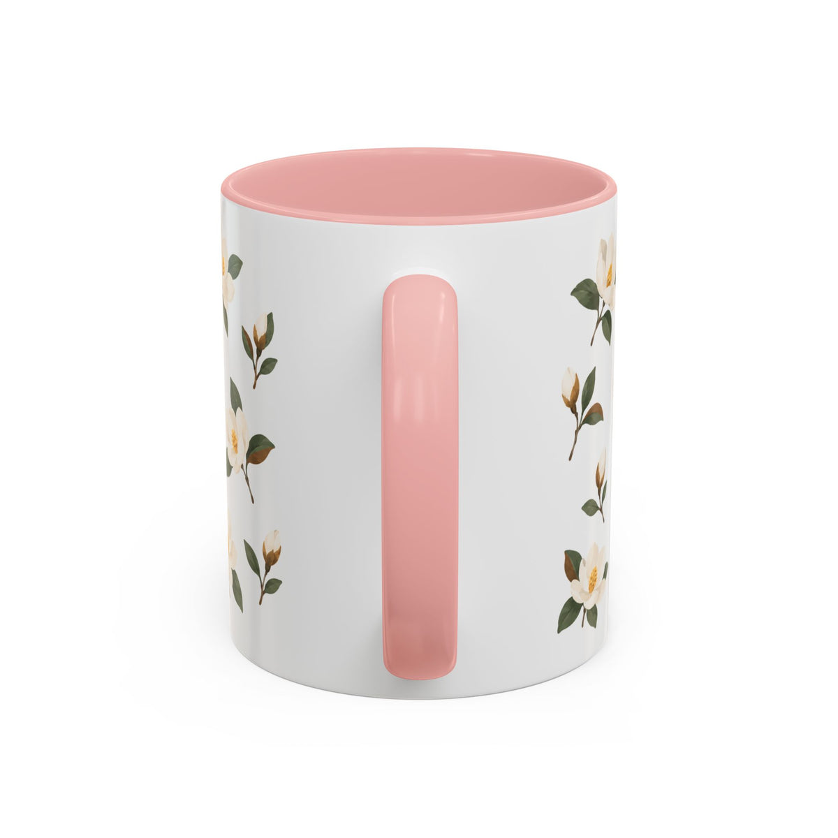 Mississippi Magnolia Mug, State Flower Floral Coffee Cup, 11oz Botanical Gift