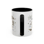 Denali National Park Coffee Mug | Alaska National Park Hiking Gift | Accent Color Ceramic 11oz 15oz